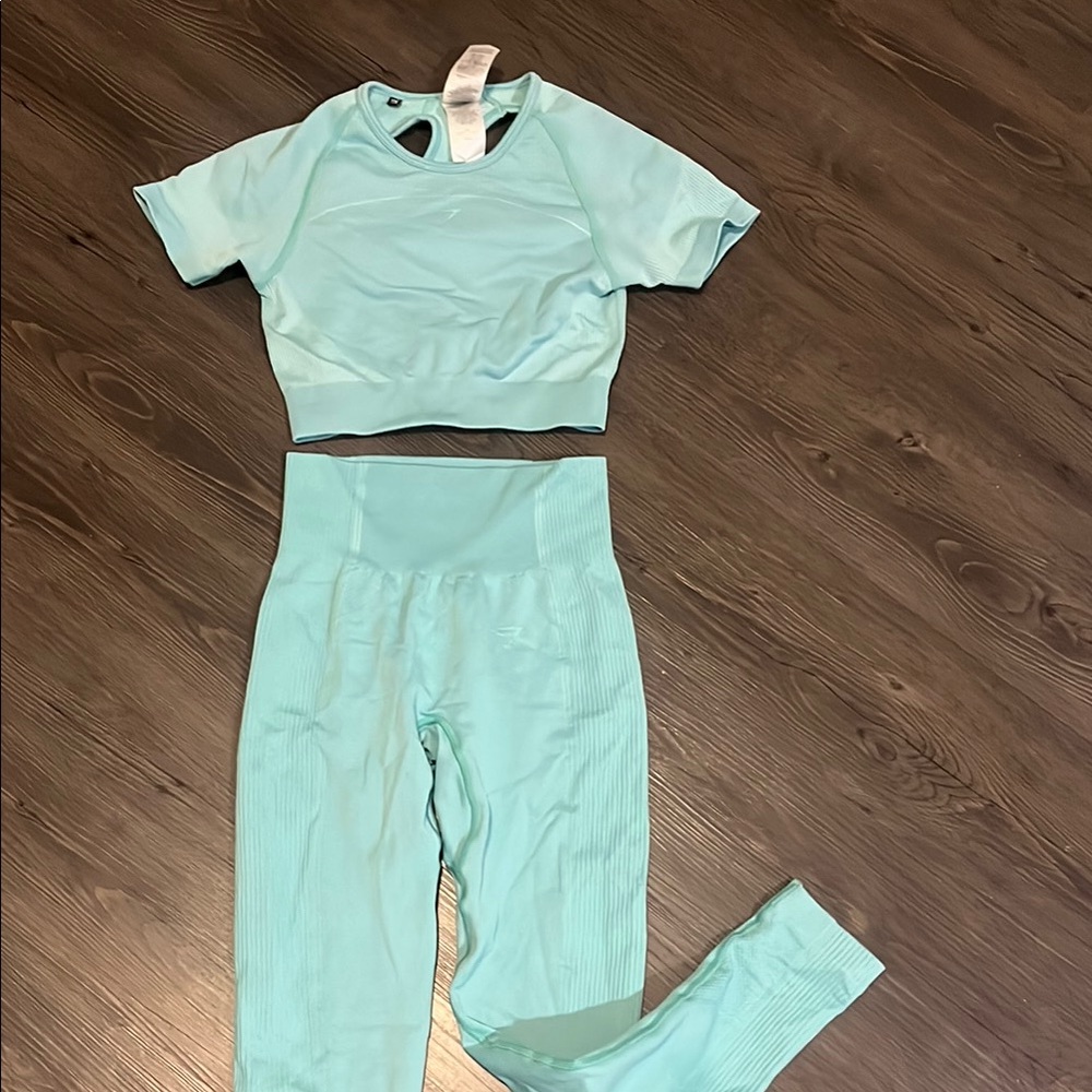 Gymshark Light Blue Women's Top